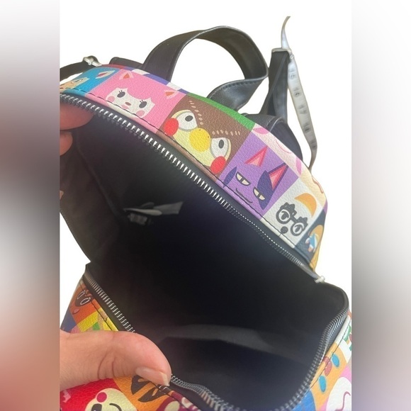 BIOWORLD Animal Crossing Nintendo Switch Game Character Grid Mini Backpack main image 5